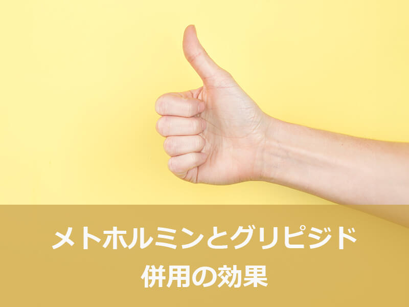 メトホルミンとグリピジド|併用の効果